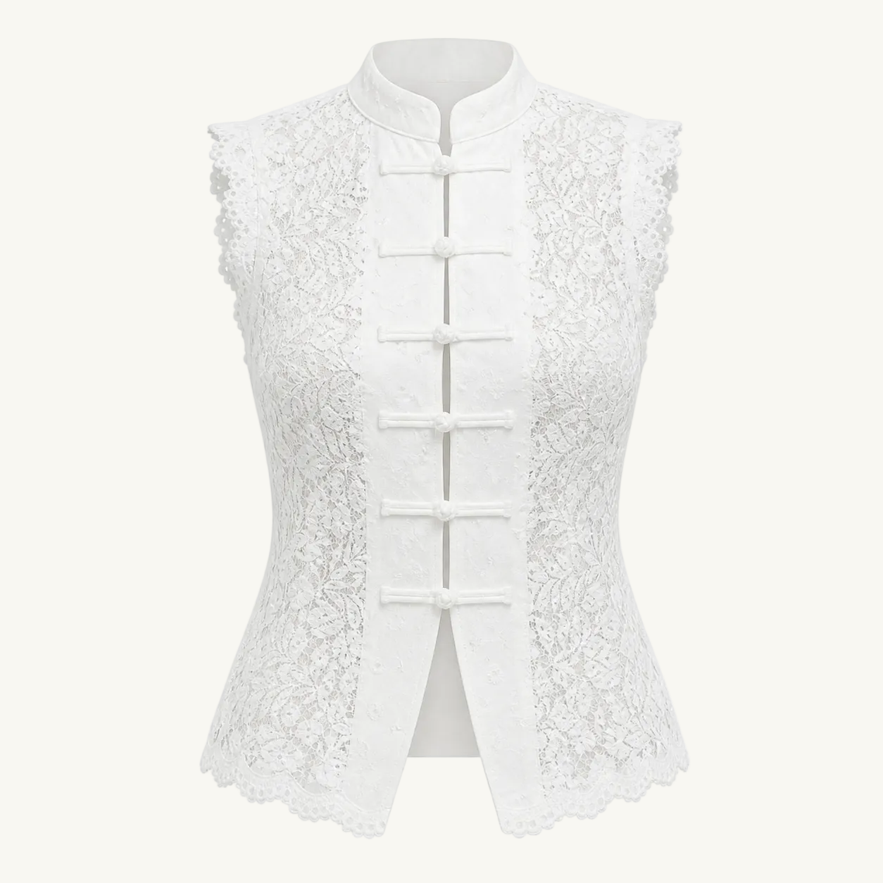 Sleeveless Napolean Vest