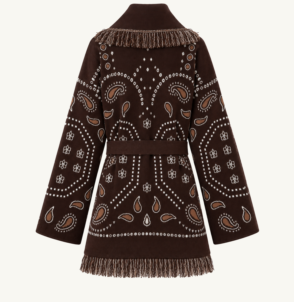 Stefania - Brown Cardigan