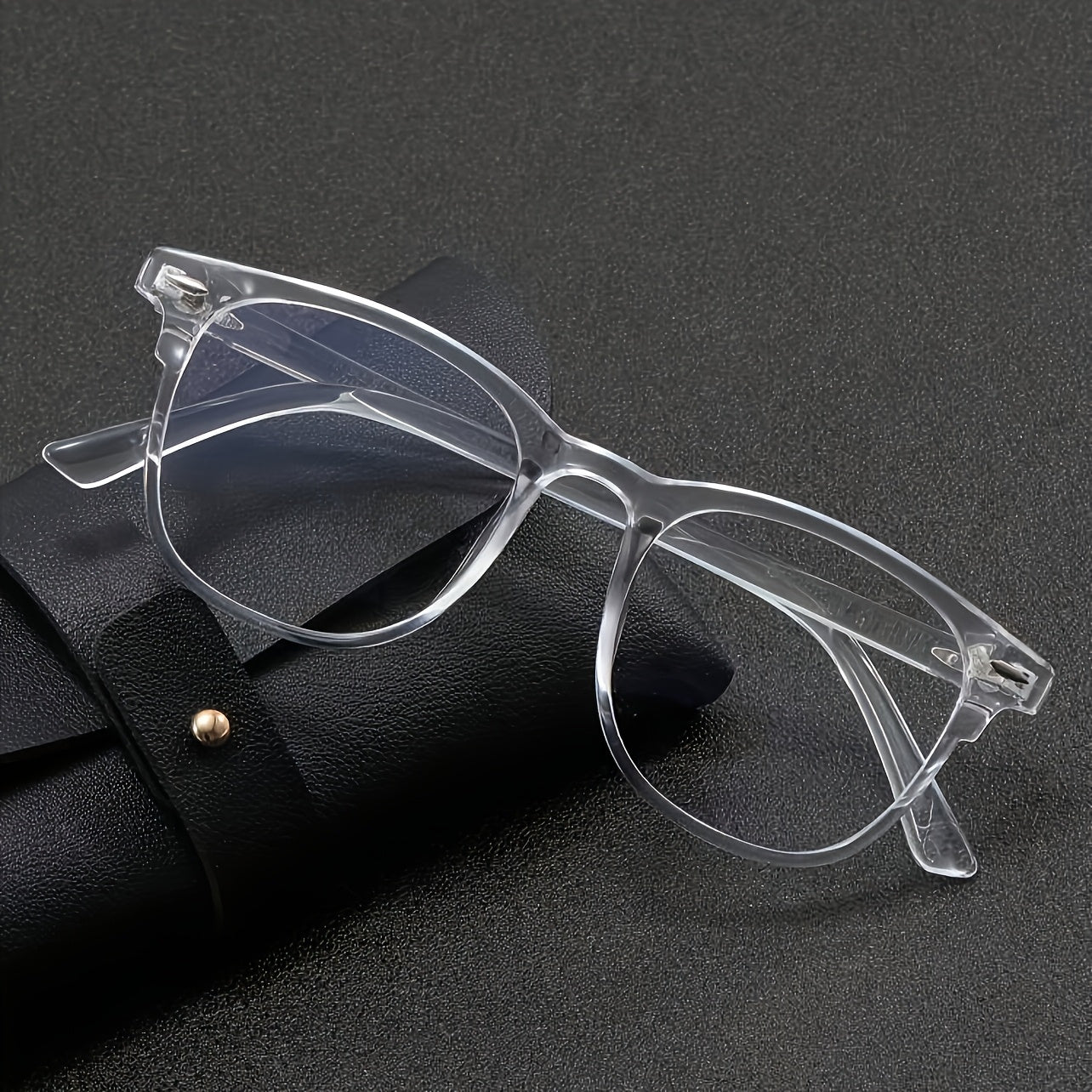 Unisex Transparent Glasses