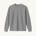 Gray Waffle Knit