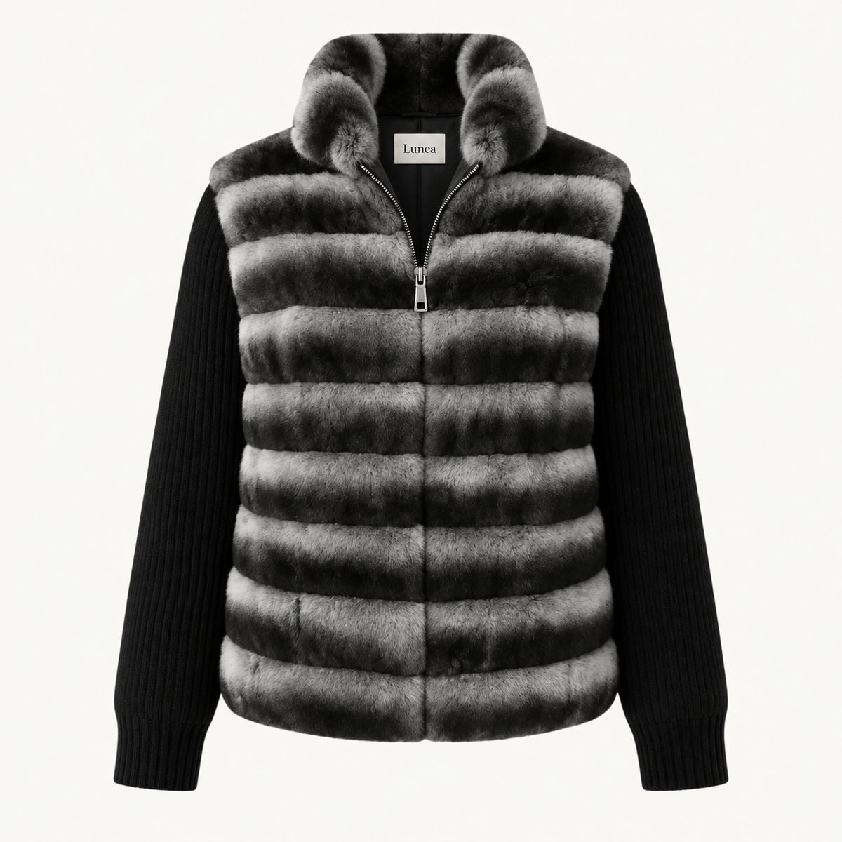Sankt Moritz - Black Fur Jacket