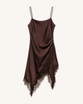 Laced Satin Dress
