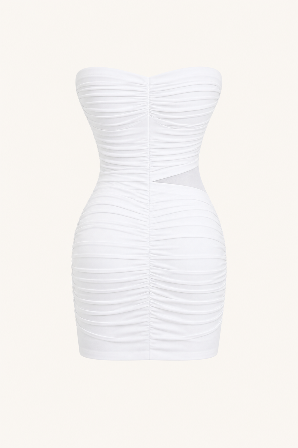 Capri Asymmetric Mini Dress