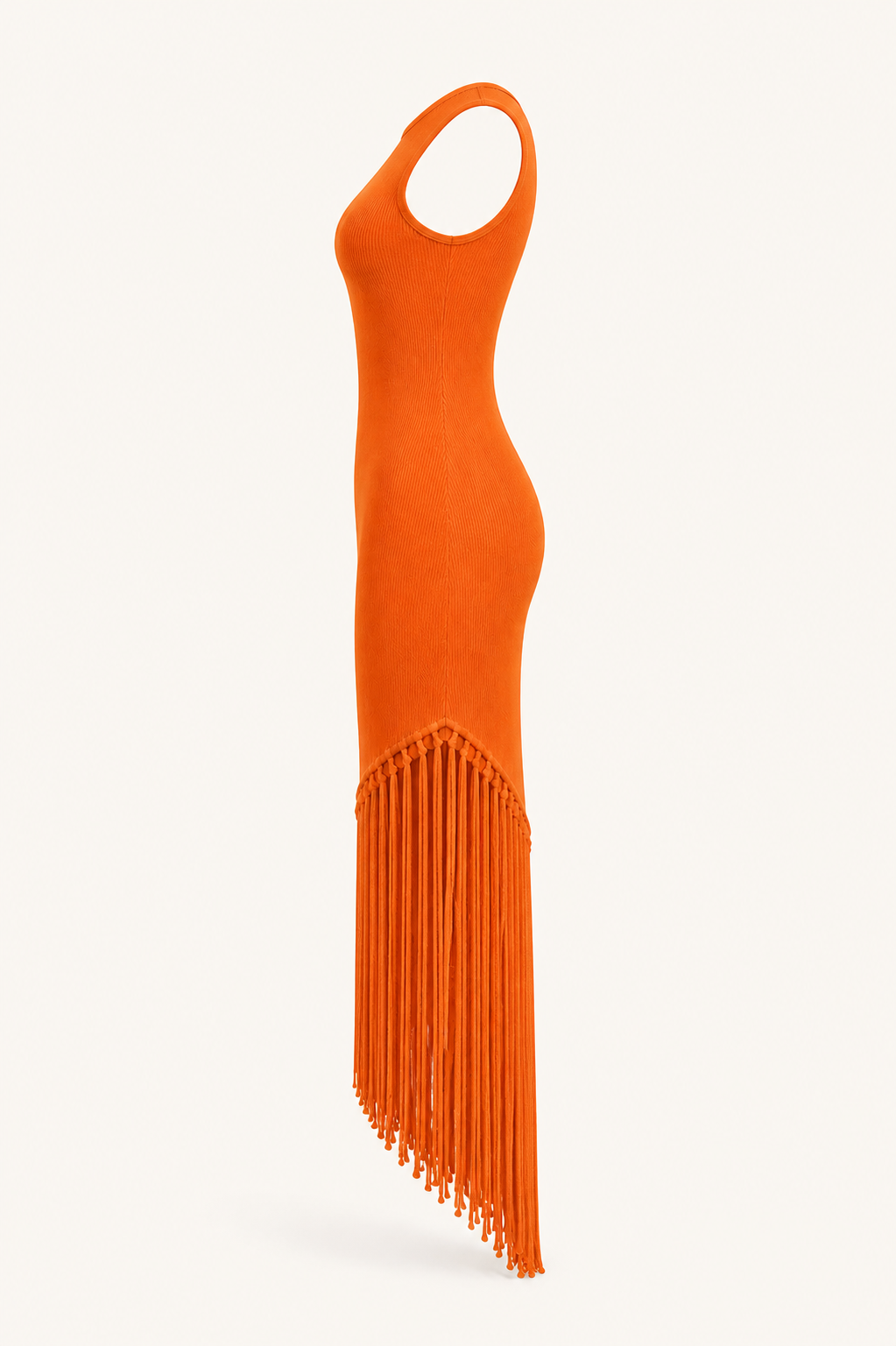 Fringe Dress Orange