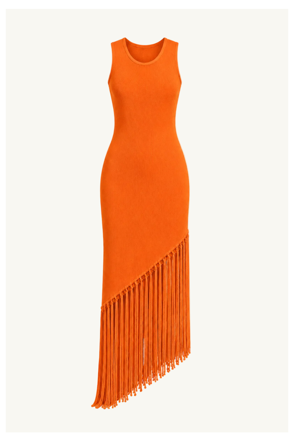 Fringe Dress Orange