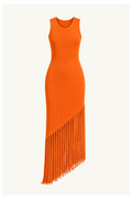 Fringe Dress Orange
