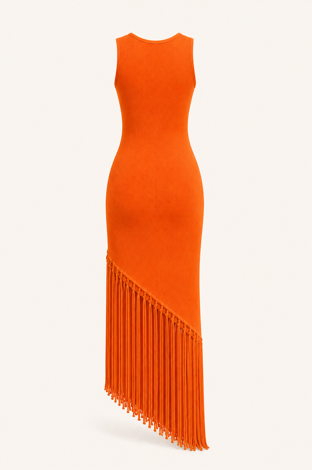 Fringe Dress Orange