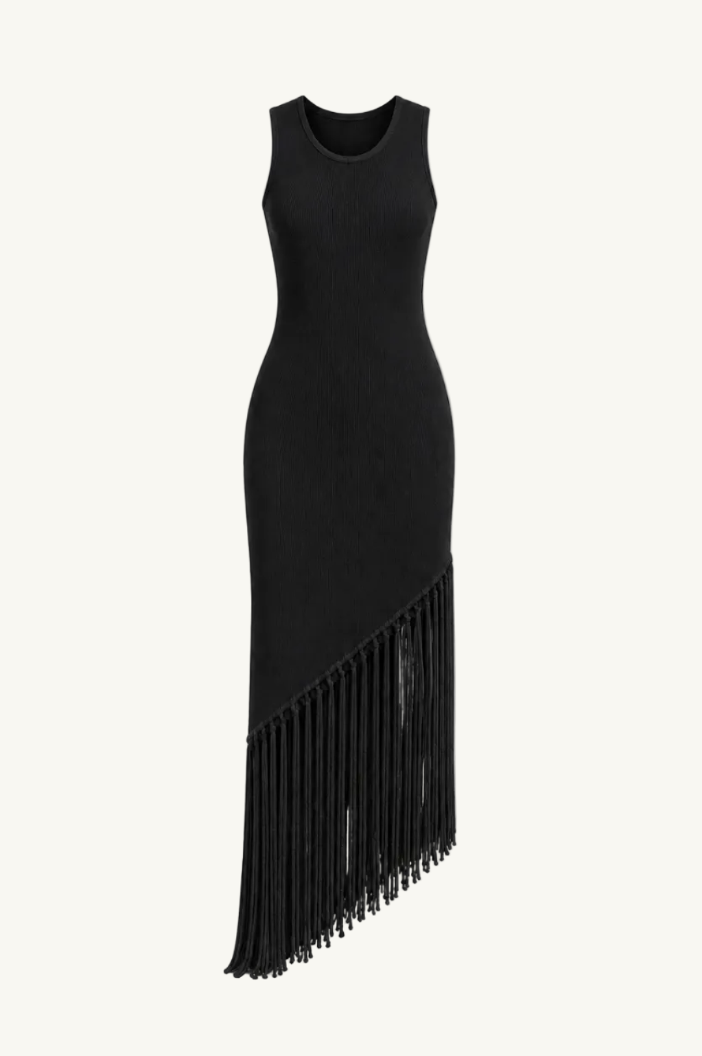 Fringe Dress - Black
