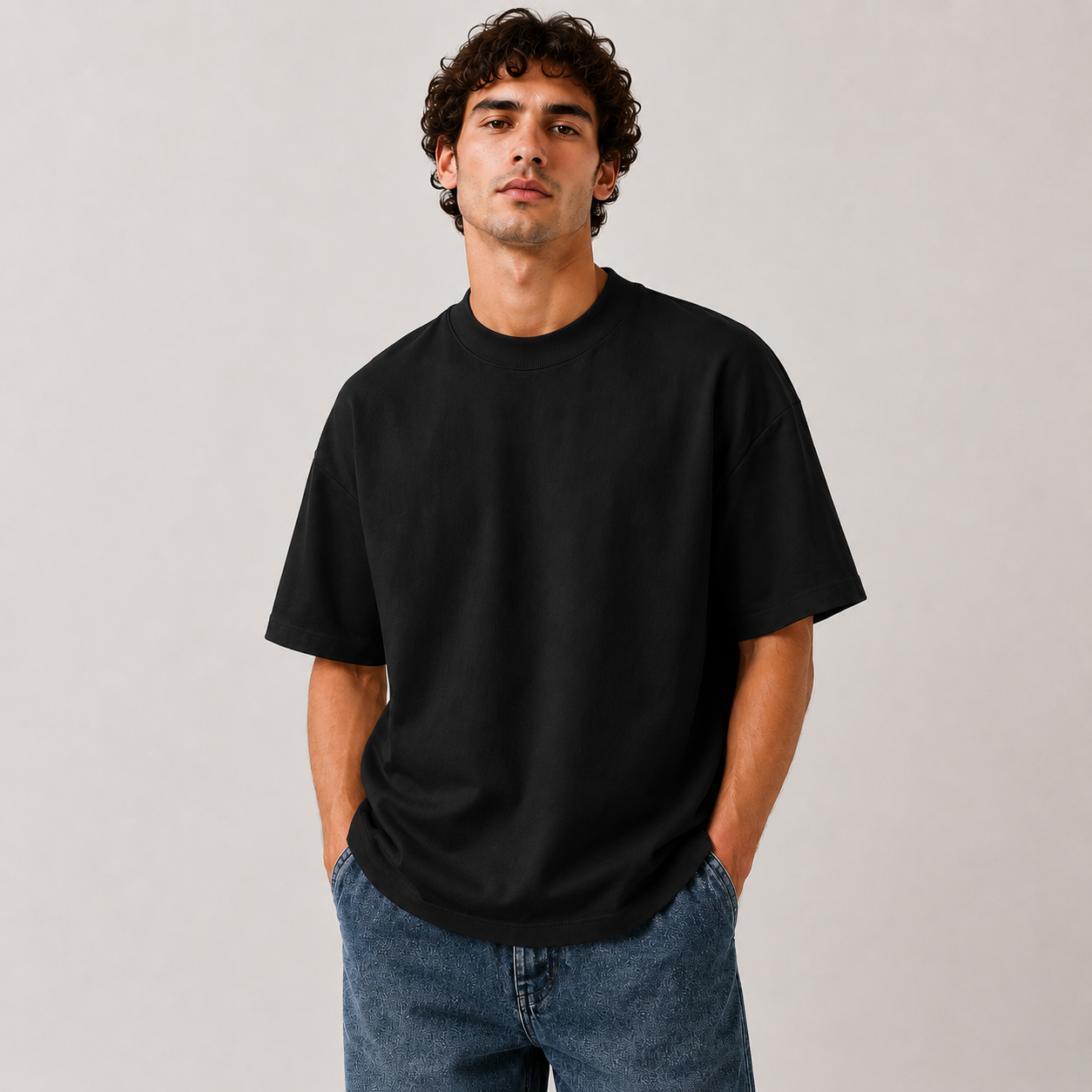 Oversized T-Shirt - Black
