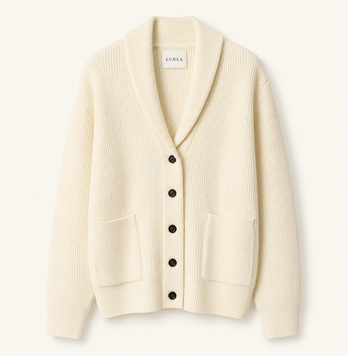 Buttoned Cardigan - Black