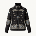 Stella - Cardigan blu navy con zip