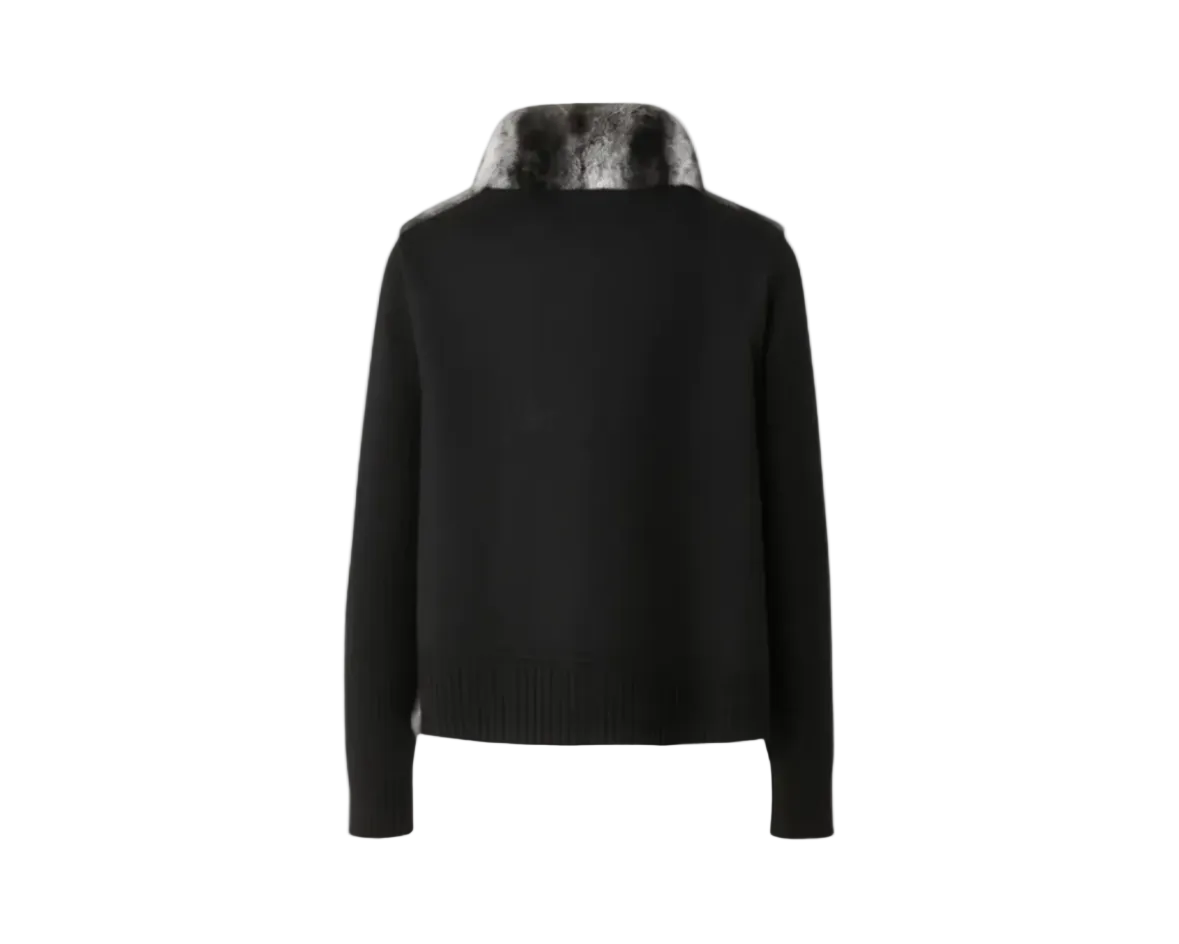 Sankt Moritz Fur Jacket - Black