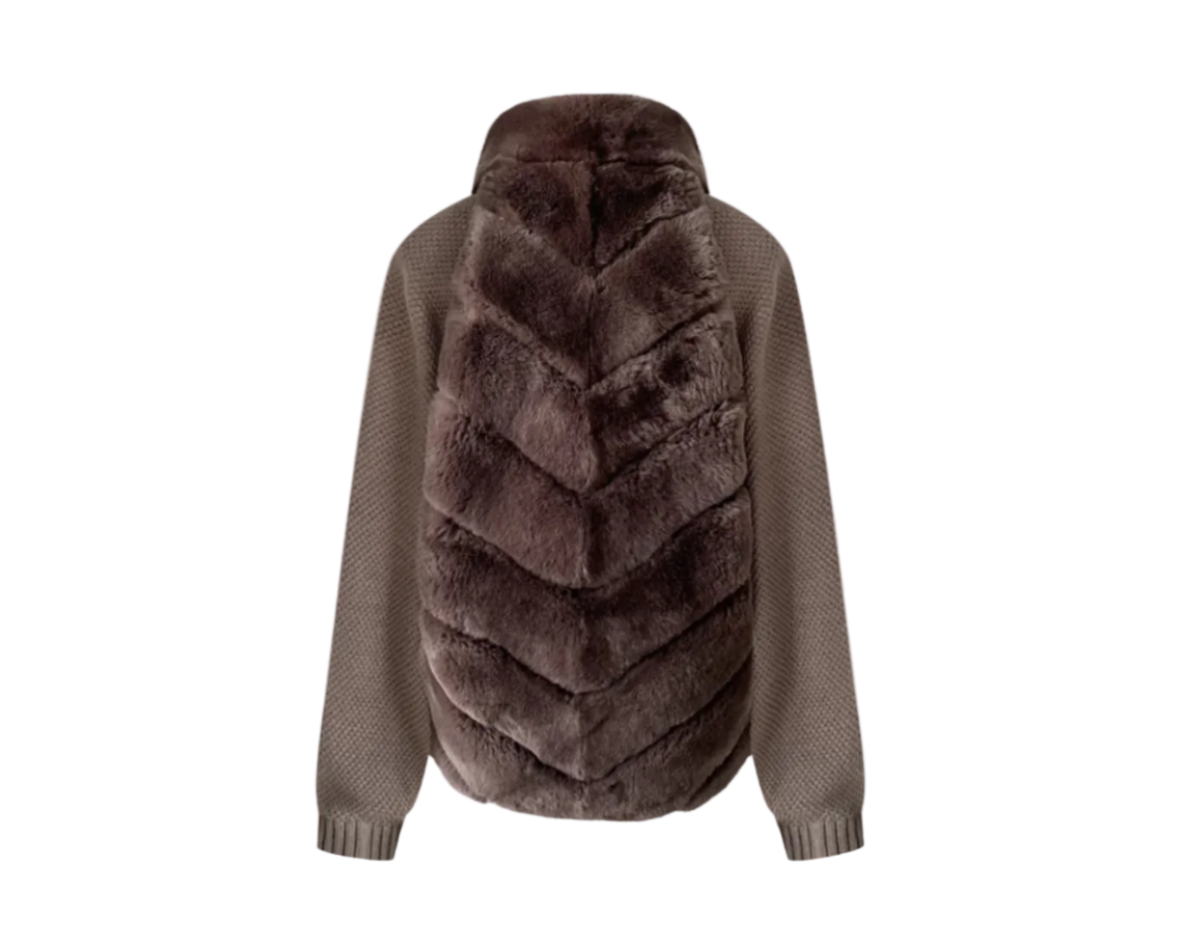 Fur Jacket - Velvet Mocha