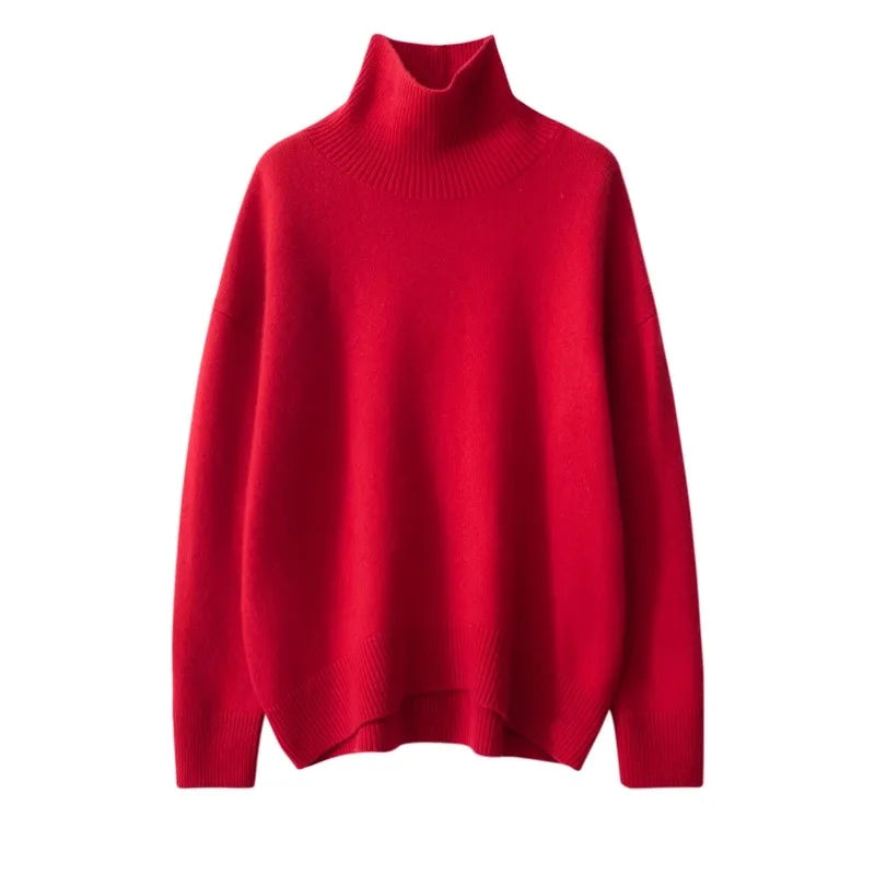 Cashmere Sweater Red