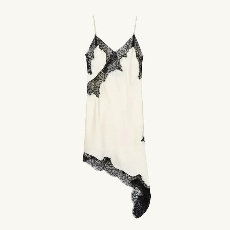 Lace Slip Mini Dress