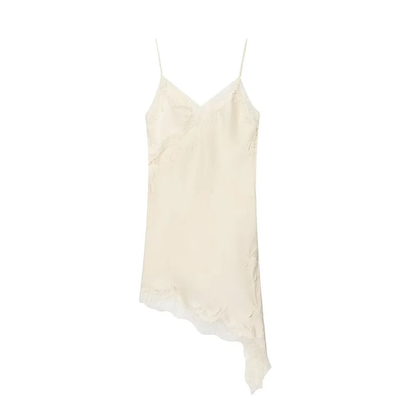 Lace Slip Mini Dress
