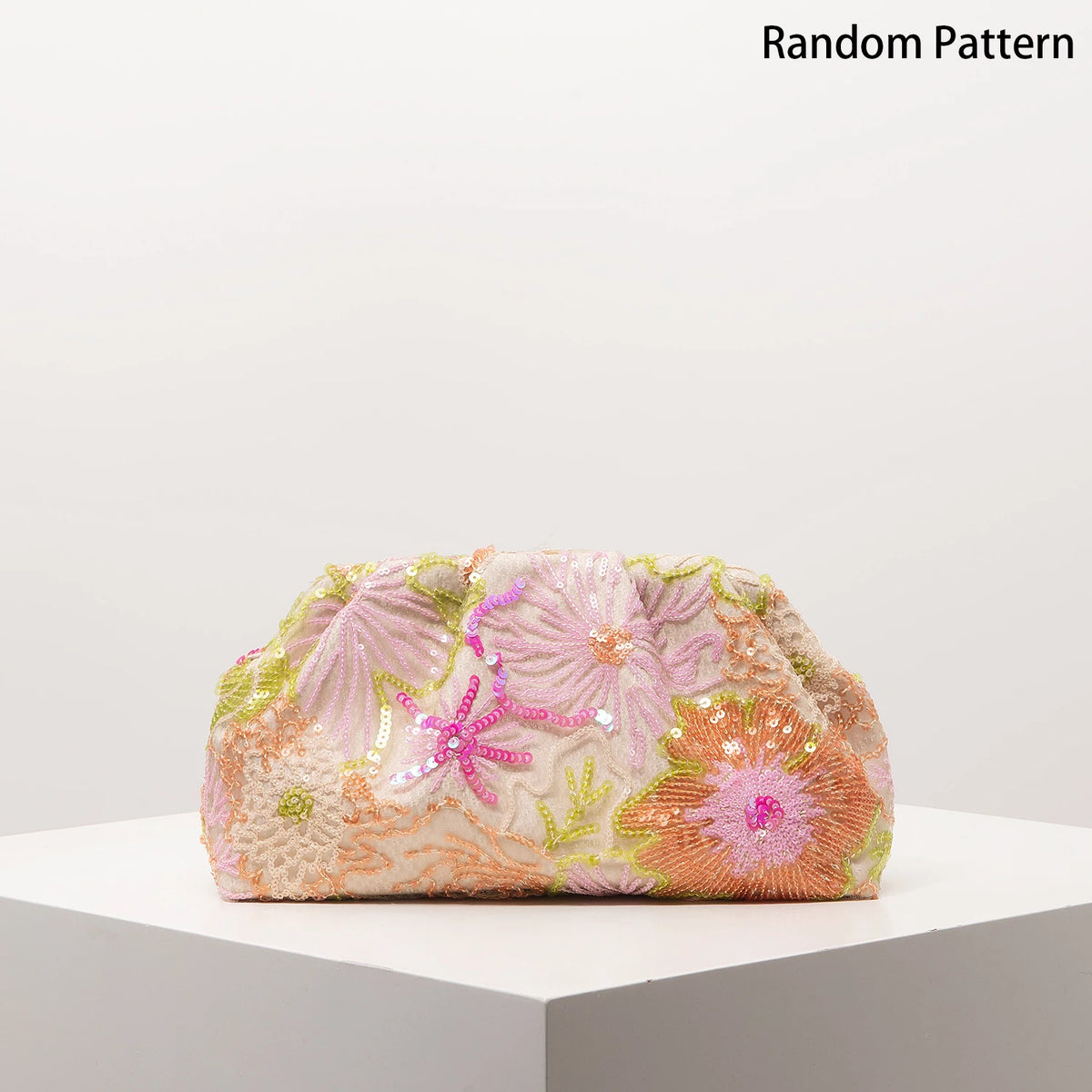 Floral Radiance clutch - Mulit1