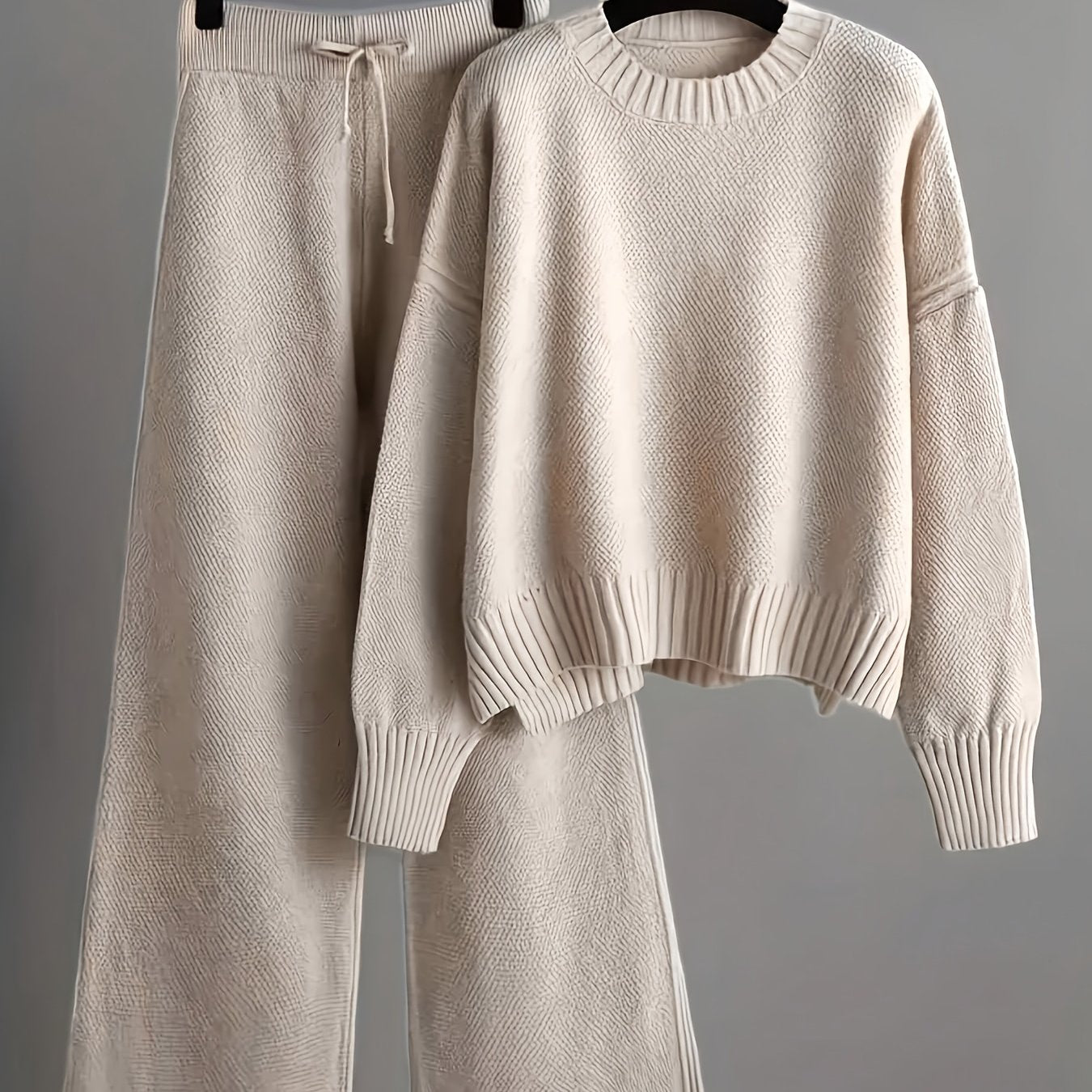 Beige Two-Piece Set